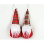 Gnom cu barba si carouri 18cm