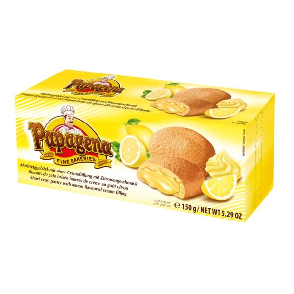 Biscuiti cu umplutura de lamaie 150g
