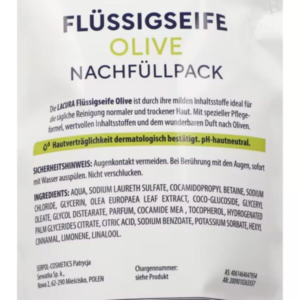 Rezerva sapun lichid Lacura masline 750ml