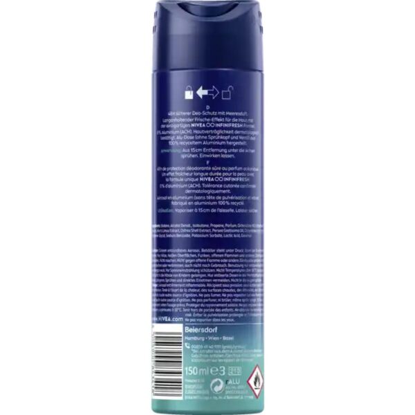 Deodorant spray Nivea Men Fresh Ocean 150ml
