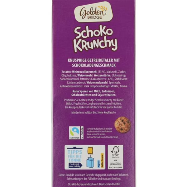 Cereale vegane Schoko Krunchy 750g