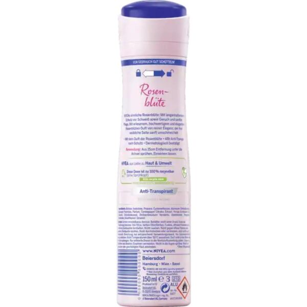 Deodorant Nivea flori de trandafir 150ml