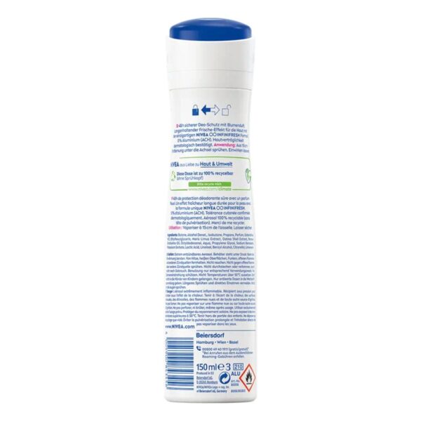 Deodorant Nivea fresh flower 150ml