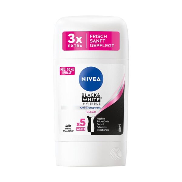 Deodorant stick Black&White Invisible 50ml