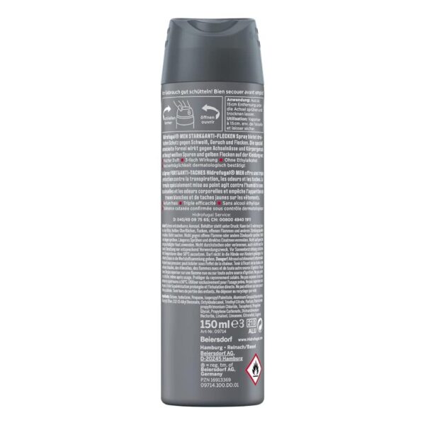 Deodorant Hidro Fugal Men Stark&Anti-Flecken 150ml