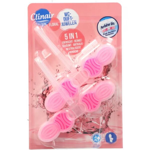 Odorizant WC Clinair 5in1 floral 2x48g