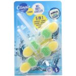 Odorizant WC Clinair 5in1 lemon 2x48g