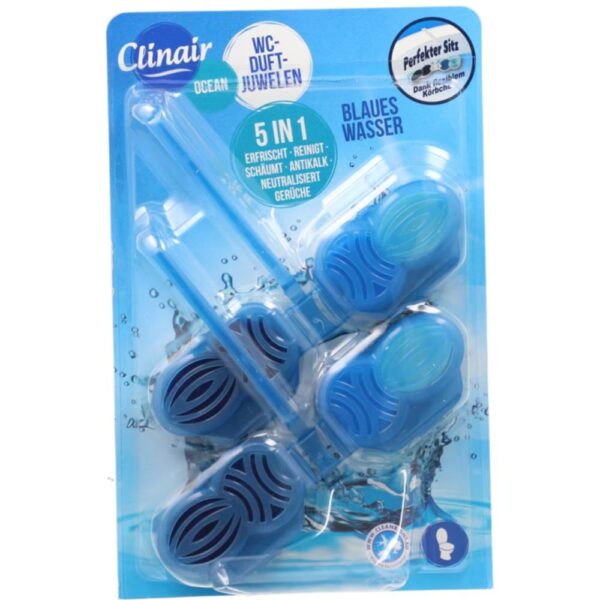 Odorizant WC Clinair 5in1 ocean 2x48g