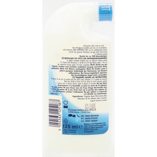 Apa de gura Odol-Med3 Plus Atemklar 125ml