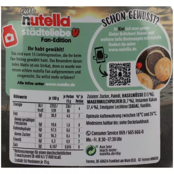 Crema de alune Nutella 750g