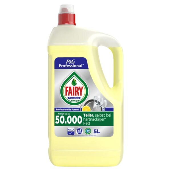 Detergent profesional vase lamaie Fairy 5L