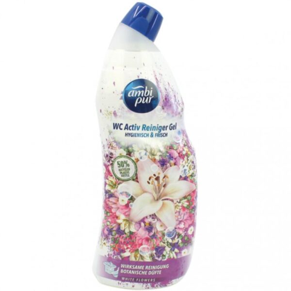 Gel curatat WC Ambipur White Flowers 750ml