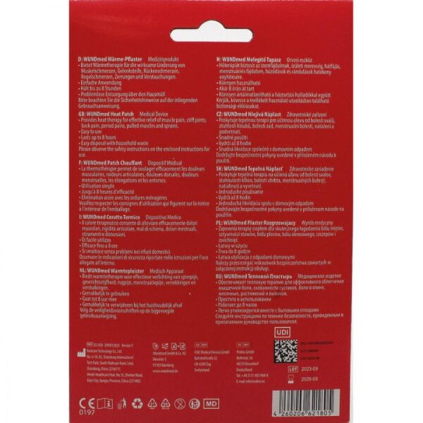 Plasture natural de incalzire Wundmed 45g