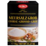 Sare de mare grunjoasa iodata 1kg