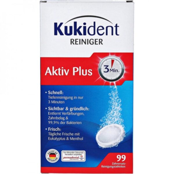 Tablete Kukident Aktiv Plus 99 bucati