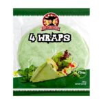 Tortillas din faina de grau cu spanac 240g