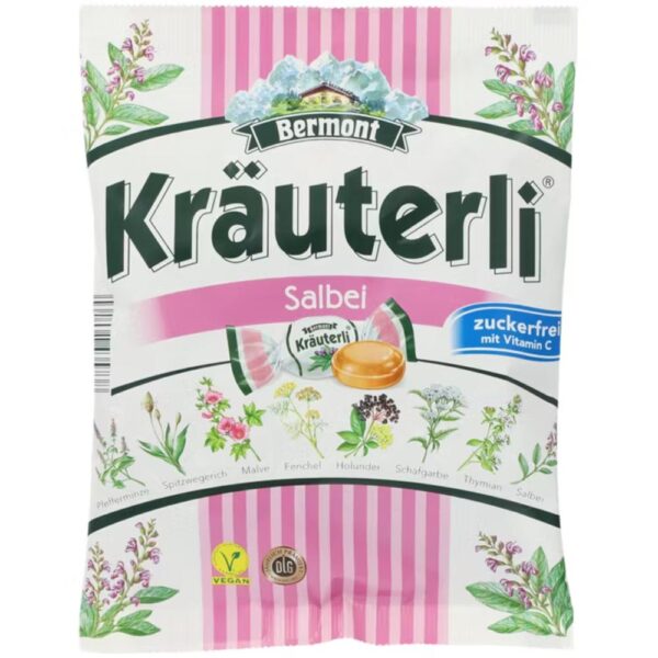 Bomboane Krauterli Salvie 125g