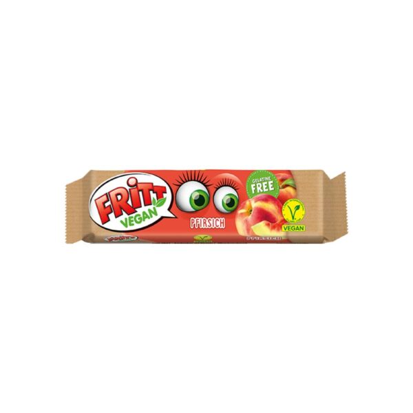 Caramele Fritt vegan piersica 56g
