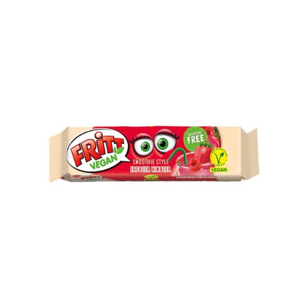 Caramele Fritt vegan zmeura-capsune 56g