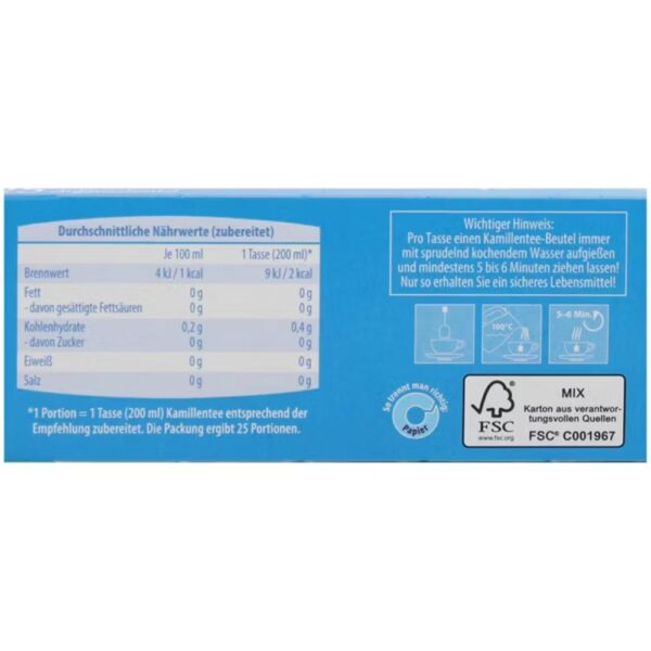 Ceai de musetel Westcliff 25 plicuri