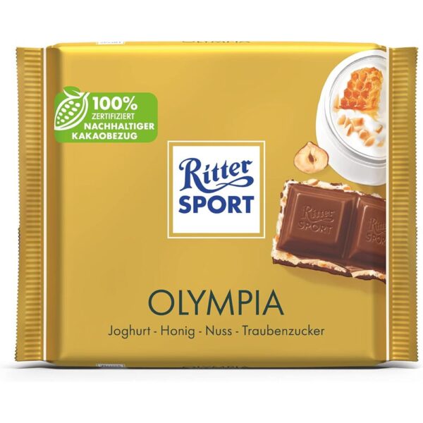 Ciocolata Ritter Sport Olympia 100g