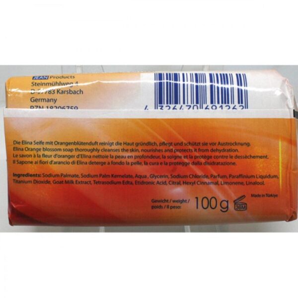 Sapun solid Elina portocala 100g