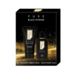 Set cadou Pure Black Intense 200x125ml