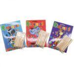 Carte de colorat cu creioane