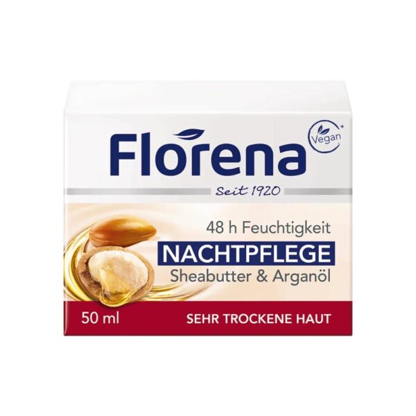 Florena crema de noapte cu ulei de argan 50ml