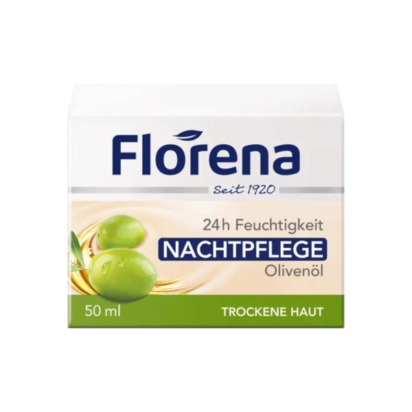 Florena crema de noapte cu ulei de masline 50ml