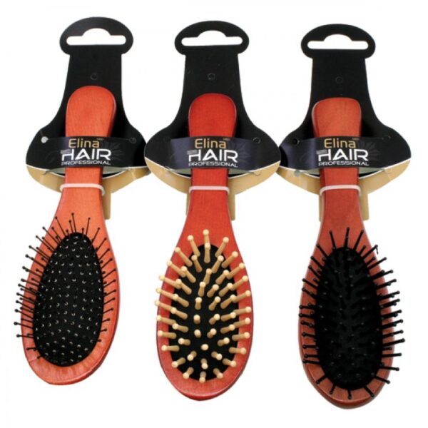 Perie lemn Elina 17cm