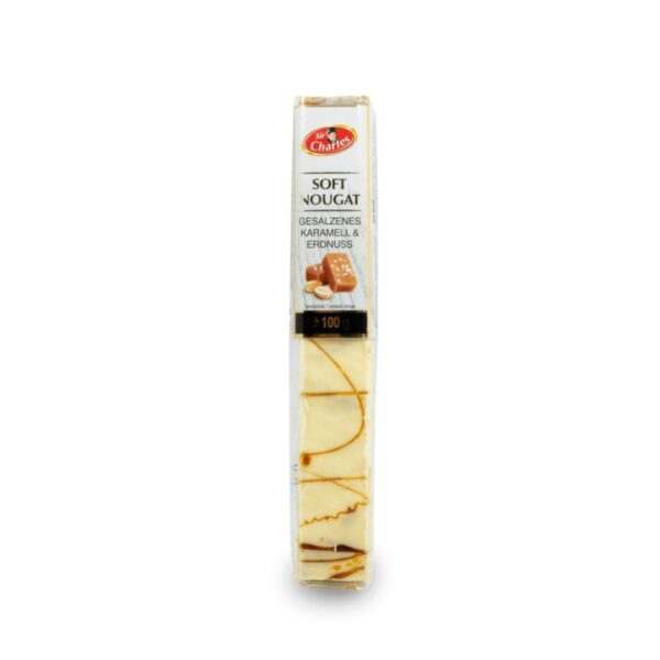 Baton nuga caramel alune Sir Charles 100g