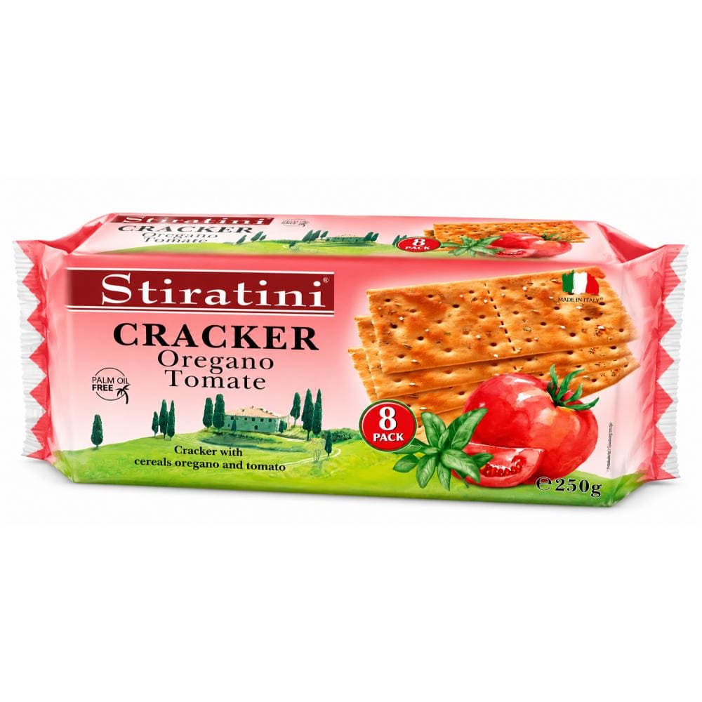 Crackers cu oregano si tomate 250g