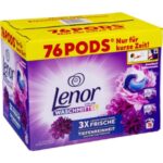 Detergent Lenor Amethyst color 76 pods