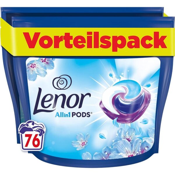 Detergent Lenor Aprilfrisch universal 76 pods2