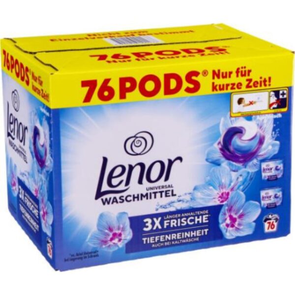 Detergent Lenor Aprilfrisch universal 76 pods