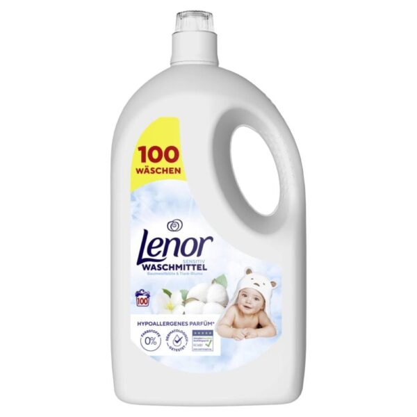 Detergent lichid Lenor sensitiv 100 spalari