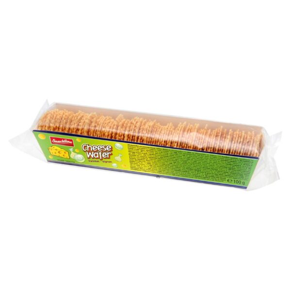 Snackline waffe cu branza si ceapa 100g