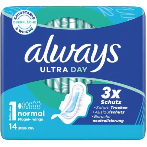 Tampoane Always Ultra Day 14 buc