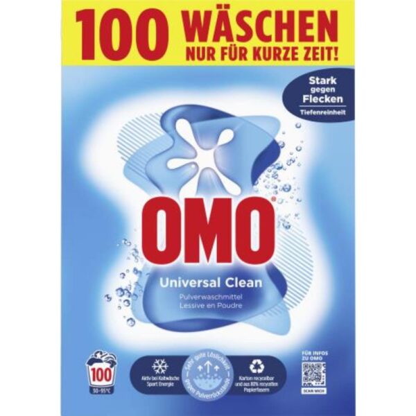 Detergent pudra Universal OMO 100 spalari