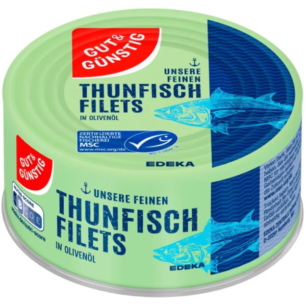 Ton in ulei masline Edeka 185g