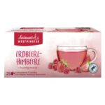 Ceai Westminster capsune zmeura 25 plicuri