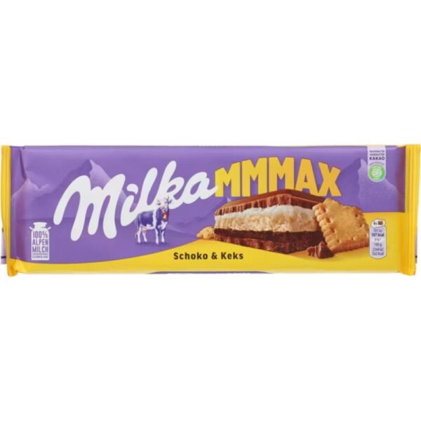 Ciocolata Milka Max Schoko Keks 300g