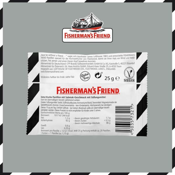 Fishermans Friend Salmiak 25g(a)