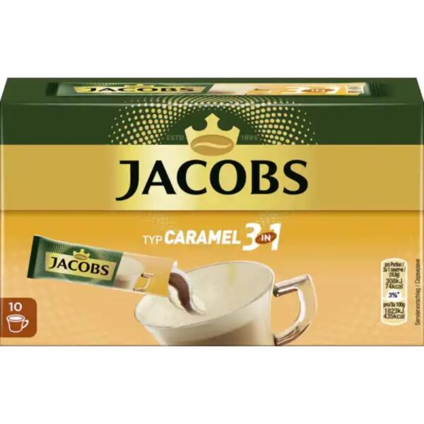Set Jacobs 3in1 caramel 180g