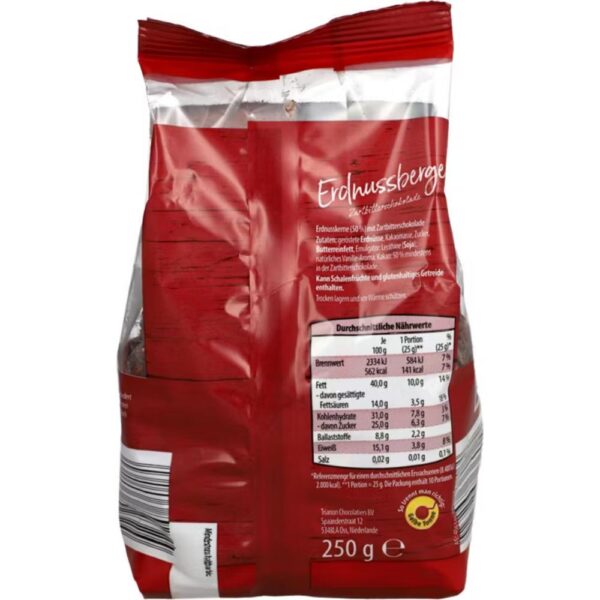 WT arahide in ciocolata amaruie 250g(a)