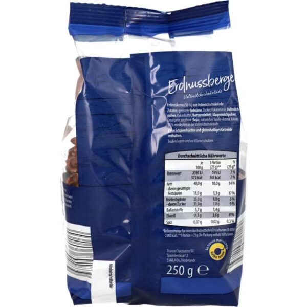 WT arahide in ciocolata cu lapte 250g(a)