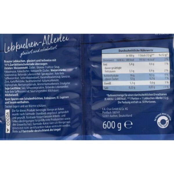 WinterTraum turta dulce Allerlei 600g(a)