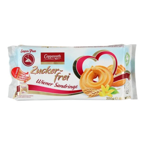 Biscuiti Coppenrath spritati fara zahar 200g