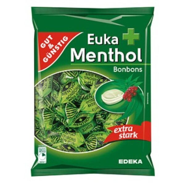 G&G bomboane euka menthol 300g